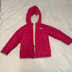 The North Face Kids Pink Puffer Jacket